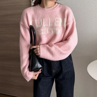 Lettering Point Knit