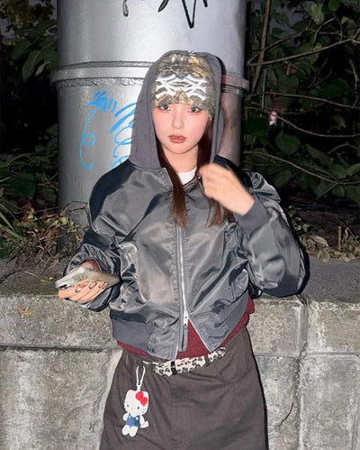 Hooded MA-1 Jacket