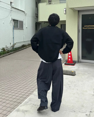 Wide slacks