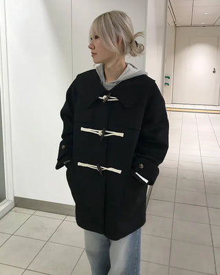 Asymmetrical zip-up hoodie
