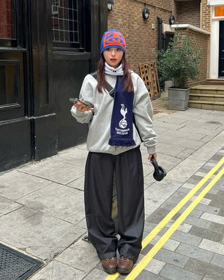 Colin striped slacks