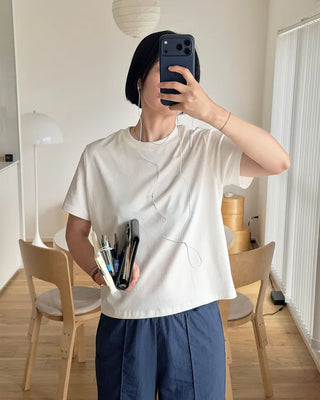 Modal Basic Short-Sleeve T-Shirt