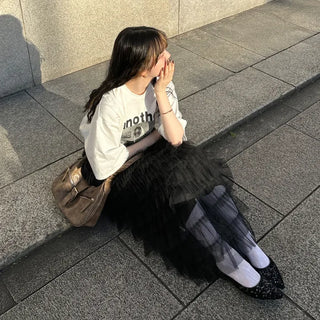 (Unisex) Printed Overfit T-Shirt