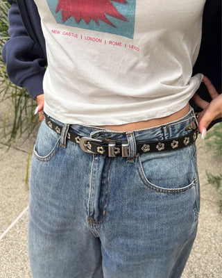 Flower Studded Belt