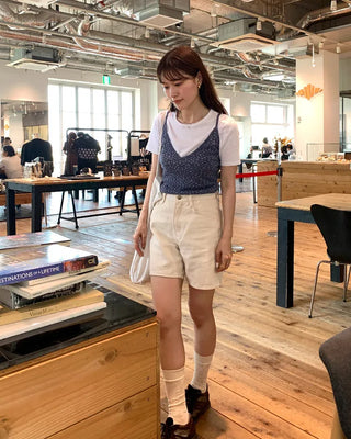 Flower Slit Sleeveless