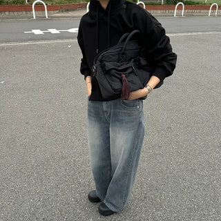 Vintage-like washed denim