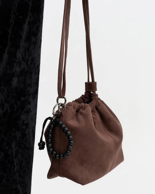 [7th Re-release] (ORIGINAL) Cord Knot Wood Keyring (black)
