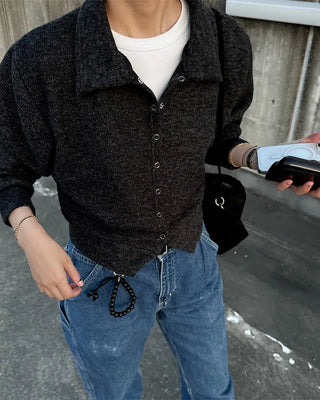 Balloon Fit Color Cardigan