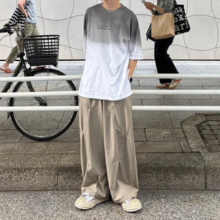 Pointed balloon fit slacks