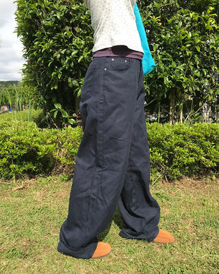 Summer Tencel Cotton Wide Pants