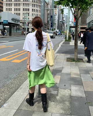 Back print T-shirt