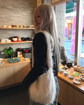 Round collar knit cardigan
