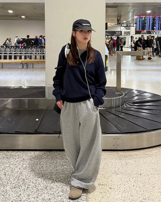 Color-block jogger pants