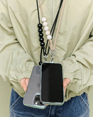 [4th Re-release] (ORIGINAL) Wood Ball Shoulder Strap (black)