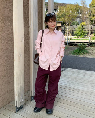 Basic oversized shirt