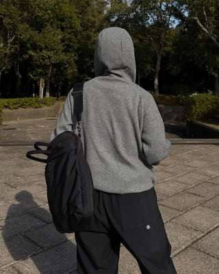 Balaclava Waffle Hoodie