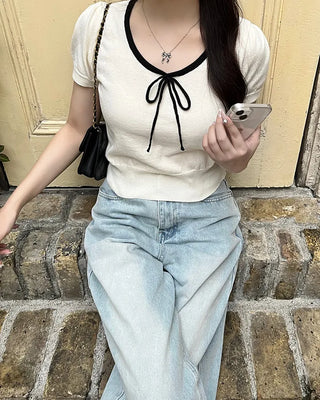 Ribbon pendant necklace