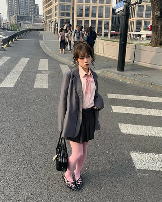 Oversized tailored jacket