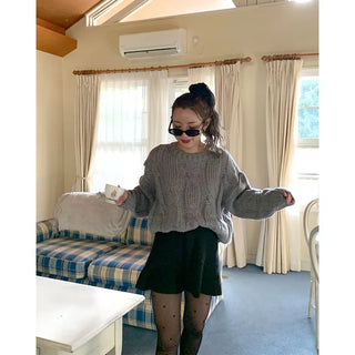 Big Cable Knit