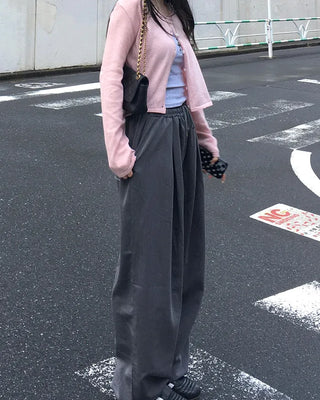 Colorful Basic Cardigan