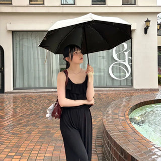 Can-can sleeveless pants set