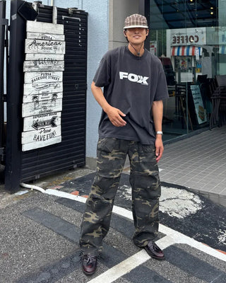 Loose Fit Camouflage Pants