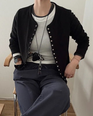Autumn cotton cardigan
