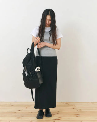 [2nd Re-release] (ORIGINAL) Light Nylon Backpack (black)