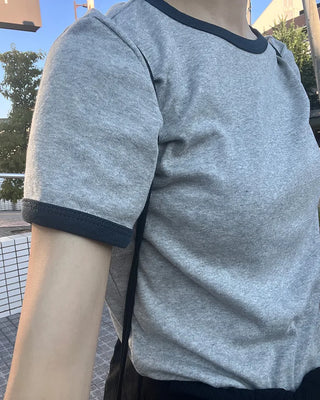 Two-tone ringer T-shirt