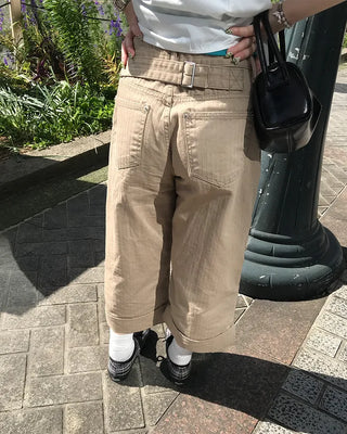 Wide Capri Pants