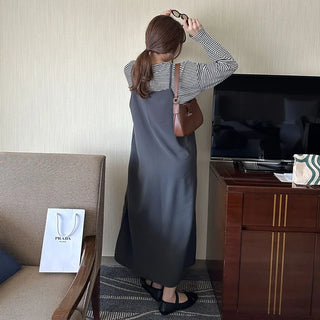 Layered sleeveless dress