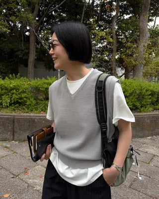 smoothie V neck vest
