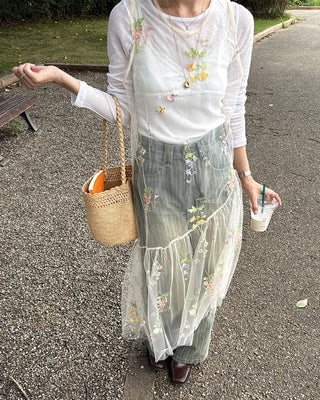 Rattan Bucket Bag
