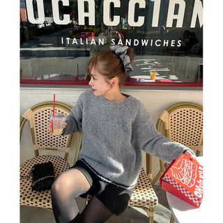Knitted scrunchie set