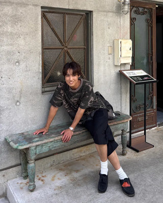 Camouflage Half-Sleeve T-Shirt
