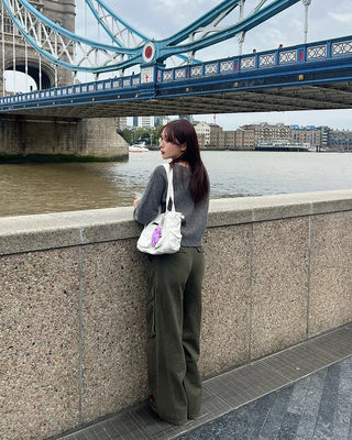 Khaki cargo pants