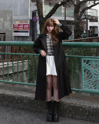 Elastic waist balloon mini skirt