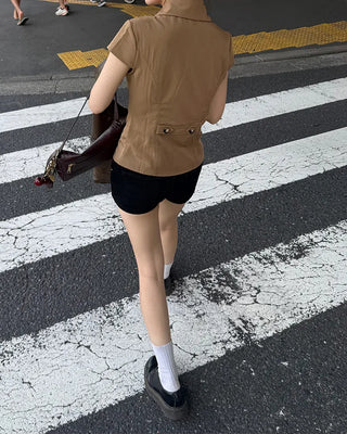 Slim-fit shorts