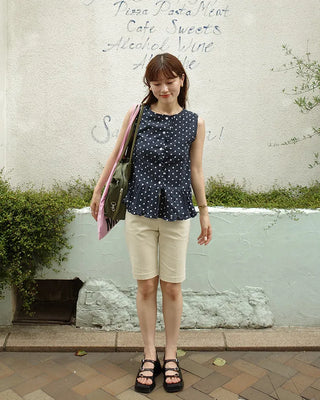 Side-string big shoulder bag