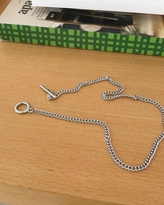daily silver chain necklace