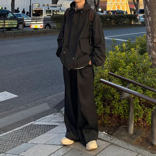 (Unisex) Oversized Hooded Jumper