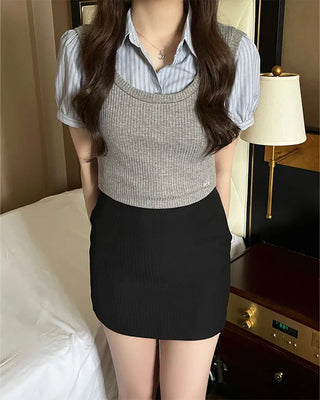 Best Layered Half-Sleeve Shirt