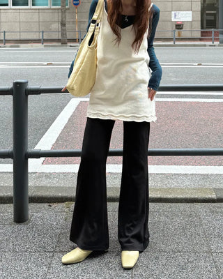 Bootcut Easy Pants