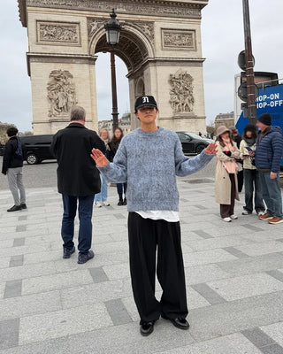 Wide slacks