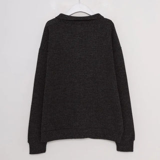 Knitted color cardigan
