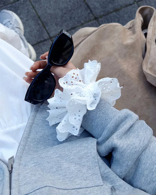 Double Lace Hair Scrunchie