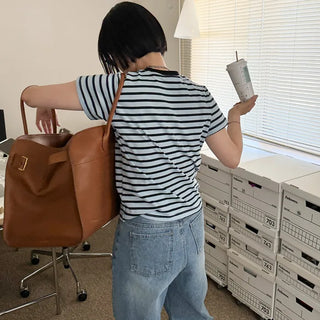 Basic striped T-shirt