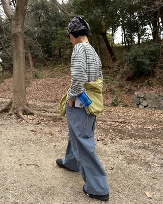 Balloon Fit Nylon Pants