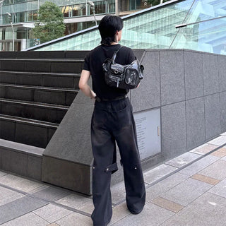 Multi-pocket shoulder bag