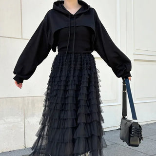 Bolero Hooded Sweatshirt